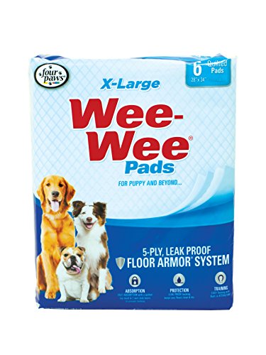 Four Paws Extra-Large 6PK Wee Wee Pads