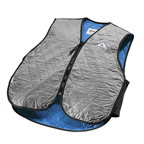 Techniche Evaporative Cooling Vests, Silver Size Large