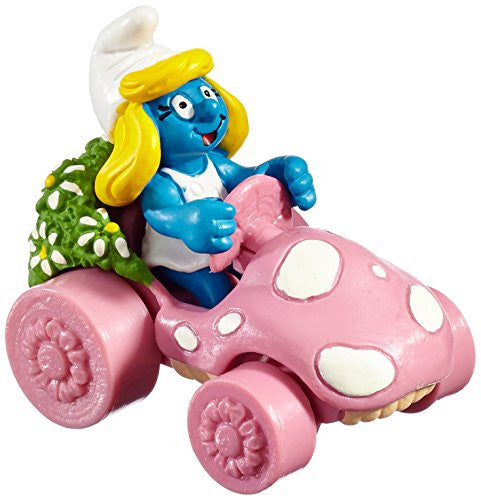 Smurfette in Car