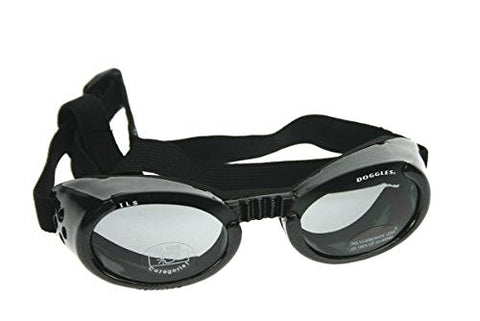 Doggles ILS Metallic Black Frame/Smoke Lens, Large (not in pricelist)
