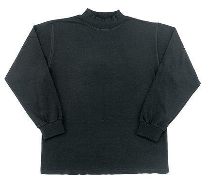 Black Mock Turtleneck - Large