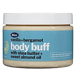 bliss Vanilla + Bergamot Body Buff, 12 oz.
