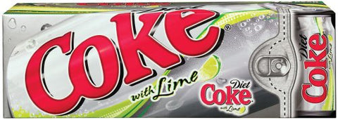 Diet Coke Lime Can 12 Oz