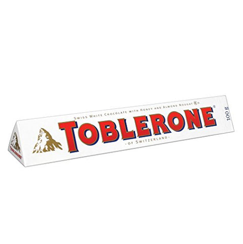 Toblerone - White Chocolate, 3.52oz
