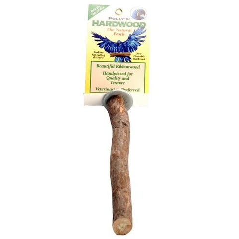 Polly's Pet Products Hardwood Perch, Small