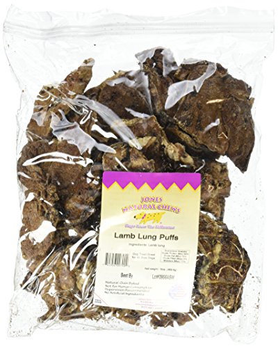 Jones Natural Chews, Lamb Lung Puffs - 16 oz