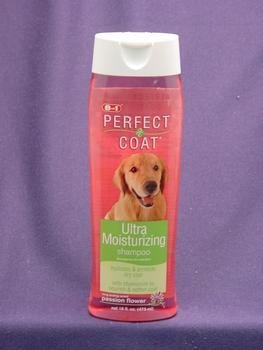 Eight-in-One Dog/Cat Perfect Coat Shampoo - Ultra Moisturizing, 16 oz