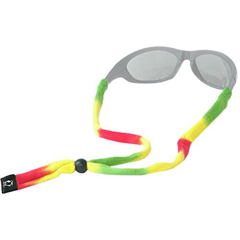 Eyewear Retainers, Original Cotton Standard End,  Rasta