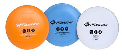Golf Starter 3-Piece Frisbee Disc Set (not in pricelist)