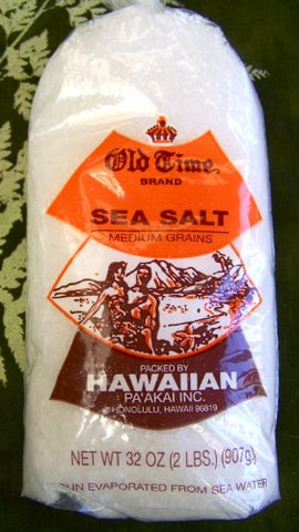 Old Time Hawaiian Salt Medium - 2 LB