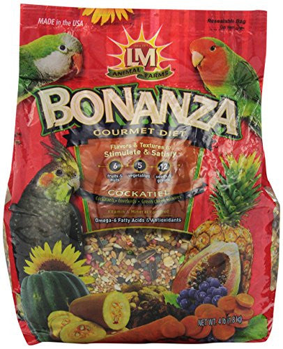 L&M ANIMAL FARMS 4LB BONANZA COCKATIEL