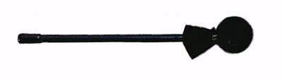 Mallet, 3/8 in. x 10 in., Black Plastic Handle, 40mm Rubber Head, Soft Black Cover