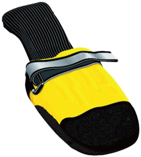 Yellow All-Weather Muttluks - Set of 4, Large
