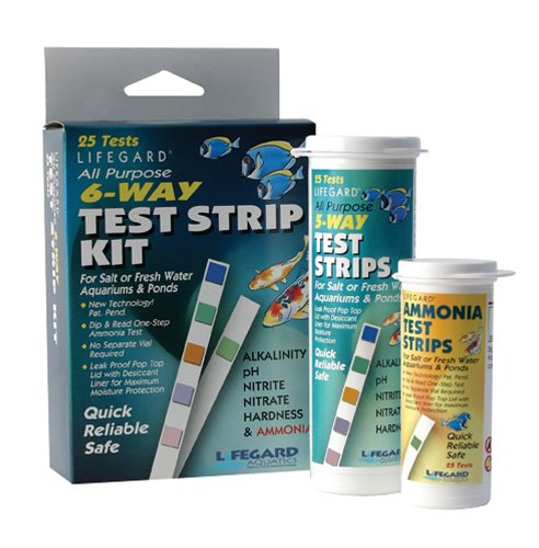 Lifegard Aquatics 6 Way Test Strips