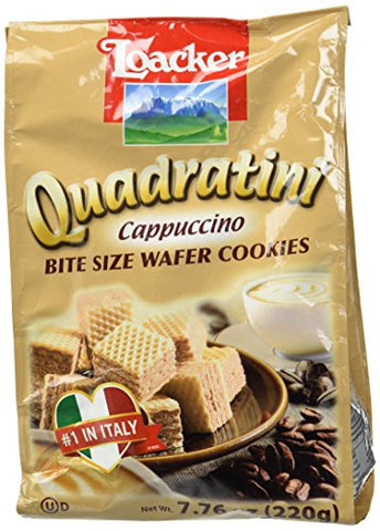 Loacker Quadratini - Cappuccino 7.74 oz