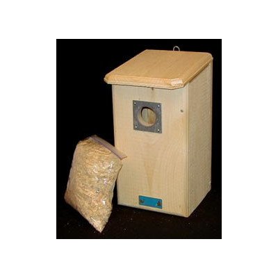 Flicker House  (17-3/4h x 9-1/4"w x 11"d), Wood Chips Included