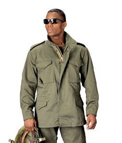 Olive Drab M-65 Field Jacket - Large