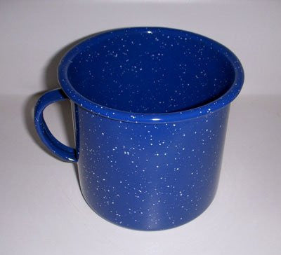 ENAMEL 24 OZ MUG BLUE