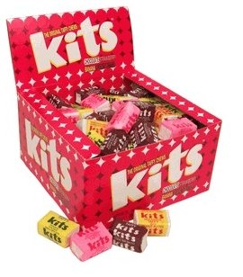 Kits - Assorted Taffy Bars (Banana, Chocolate, Vanilla, Strawberry)