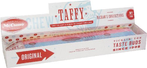 McCraws Giant Taffy Bar - Assorted, .75 Oz