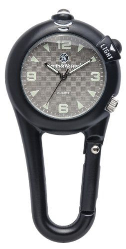 Smith And Wesson - Carabiner Classic - LED Light, Watch, Black