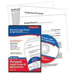 Adams Personal Legal Forms & Agreements (CD)