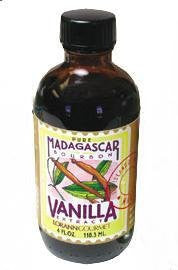 Pure Madagascar Vanilla Extract, Natural, 4 oz