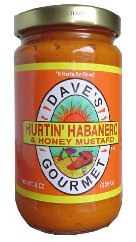 Dave's Hurtin' Habanero and Honey Mustard 8 oz (not in pricelist)