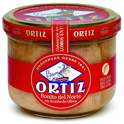 Conservas Ortiz White Bonito Tuna In Olive Oil 220 grams