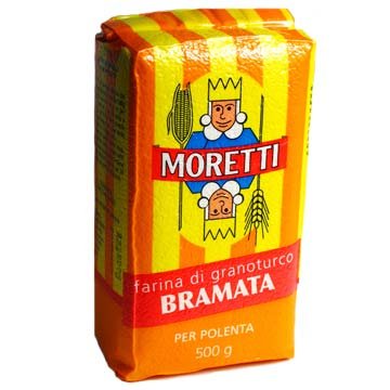 Molini Riuniti Moretti Polenta, Bramata (Coarse Yellow), 500 gr/1.1 lb