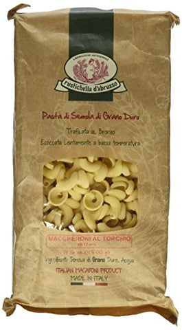 Rustichella d'Abruzzo Pasta, Durum Wheat in Tray, Torchio, 500 gr/1.1 lb