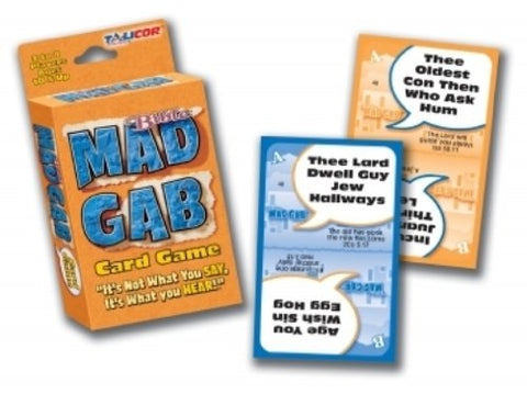 Bible Big Deal Mad Gab Card Game