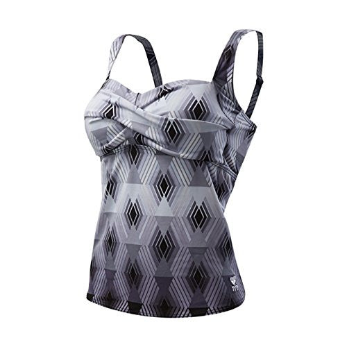 STIRLNG TW BRA TNKNI, 088-BLK/GREY - 16