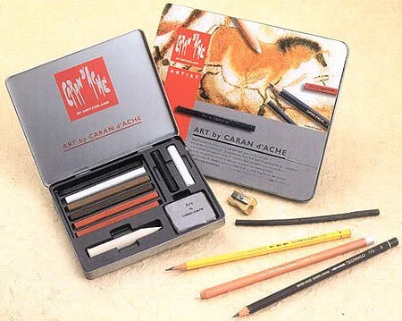 Art by Cd'A sketching set, 10 pieces small