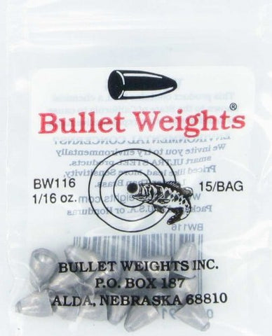 Bullet Weight 1/16oz 15/bg