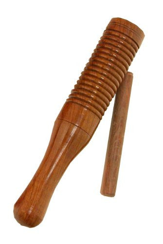 Agogo Single Bell Wooden with Mallet - DOBANI