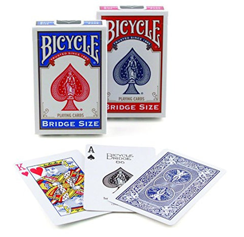 Bicycle Bridge Size Playing Cards (Colors May Vary)