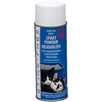 Stink Free Litter Spray Powder Deodorizer 12oz