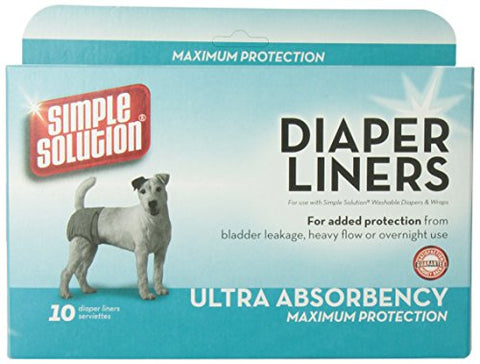 Diaper Liners Ultra Absorbency, Box of 10, Large