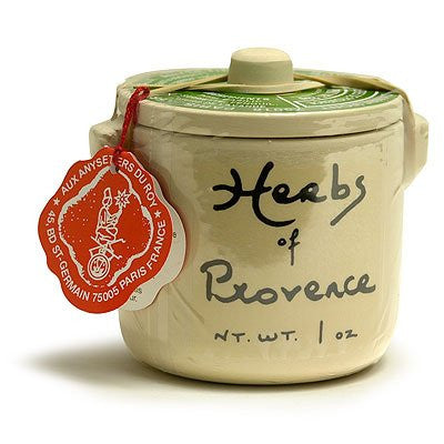 Aux anysetiers du Roy Herbs de Provence in Ceramic Jar, 1 oz