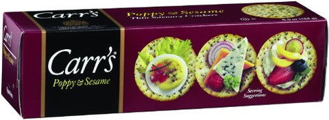 Carrs Poppy and Sesame 6.5 oz