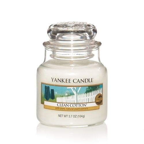 Yankee Candle Clean Cotton 3.7oz – Capital Books and Wellness