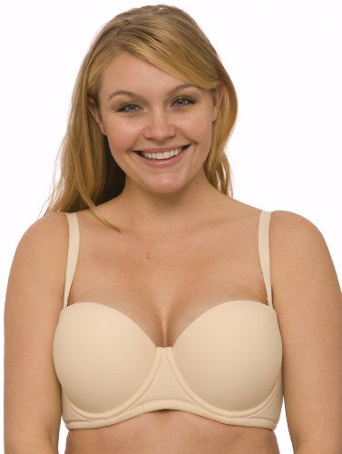 Seamless Molded Cup 5 Way Convertible Bra 32A, Nude – Capital Books and  Wellness