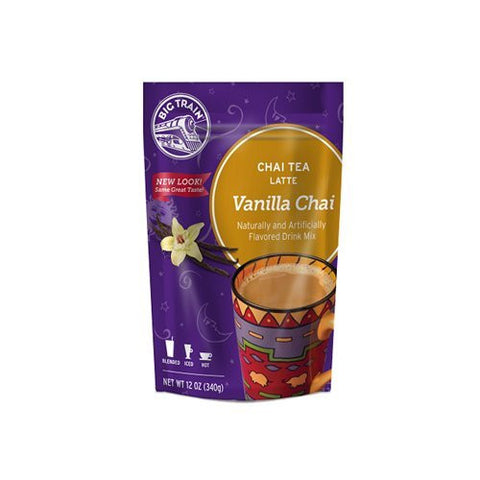 Big Train Chai Tea Mixes Vanilla Chai 12 oz