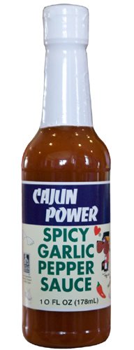 Cajun Power Products Garlic Pepper Sauce Spicy 10oz