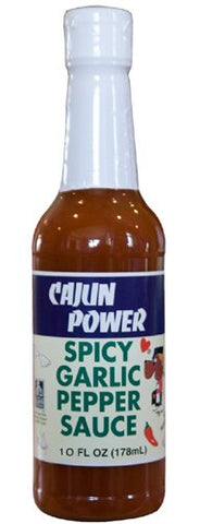 Cajun Power Products Garlic Pepper Sauce Spicy 10oz