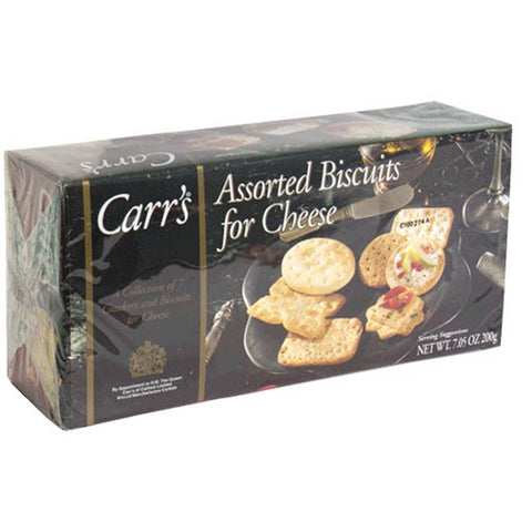 Assorted Biscuits for Cheese, 7 oz