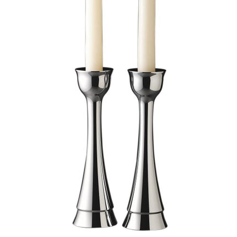 Nambe 8-inch Sabbath Candlesticks