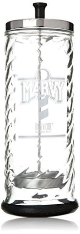 No. 8 Disinfectant Jar - Heavy Glass -  48 oz capacity