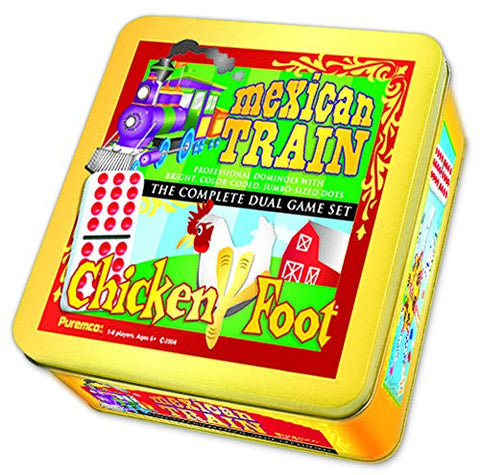 University Games Mexican Train & Chickenfoot Combo